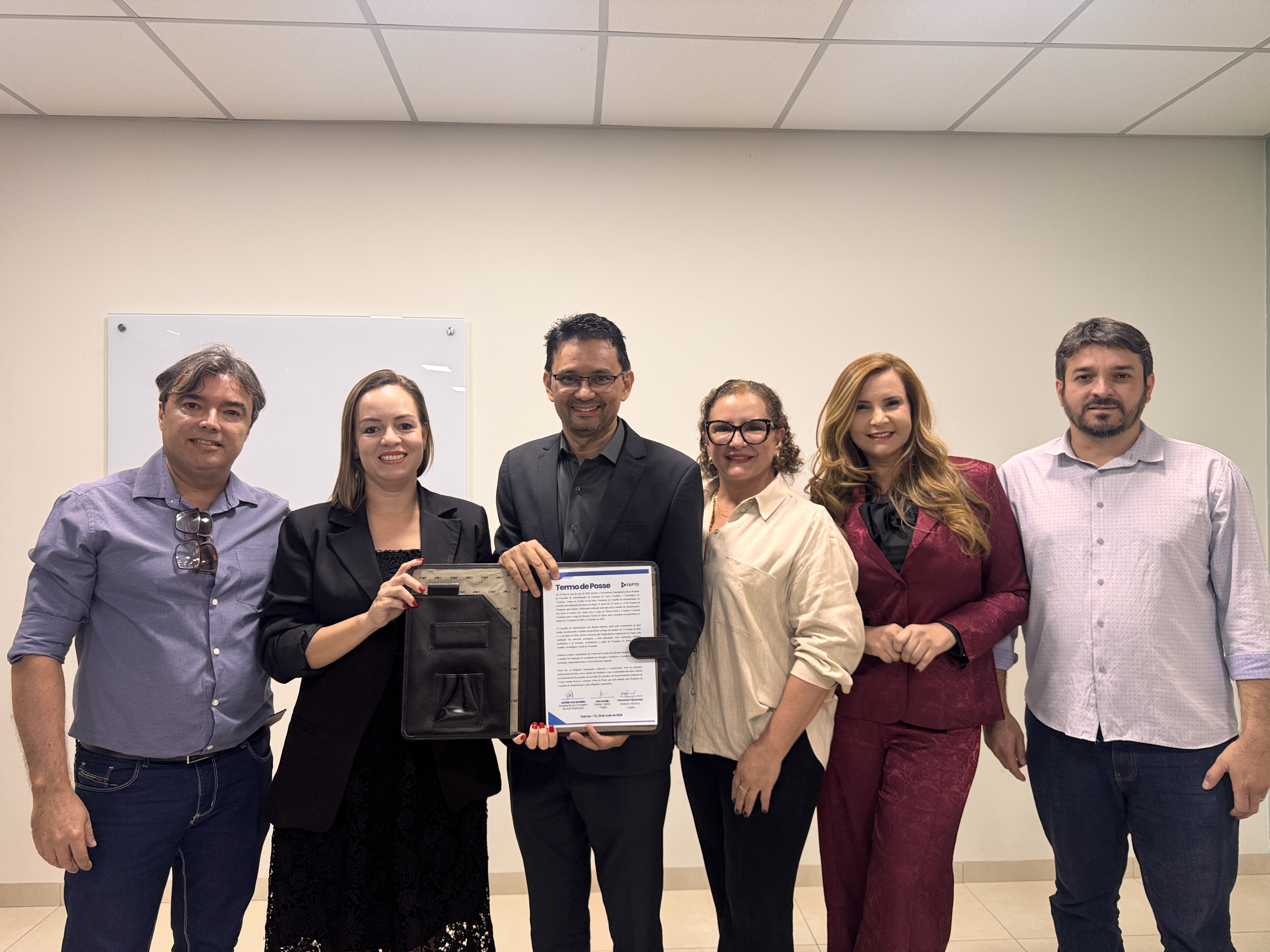 Conselho de Administração da Fapto reconduz Léo Araújo e Fernanda Fernandes para novo triênio da Diretoria Executiva