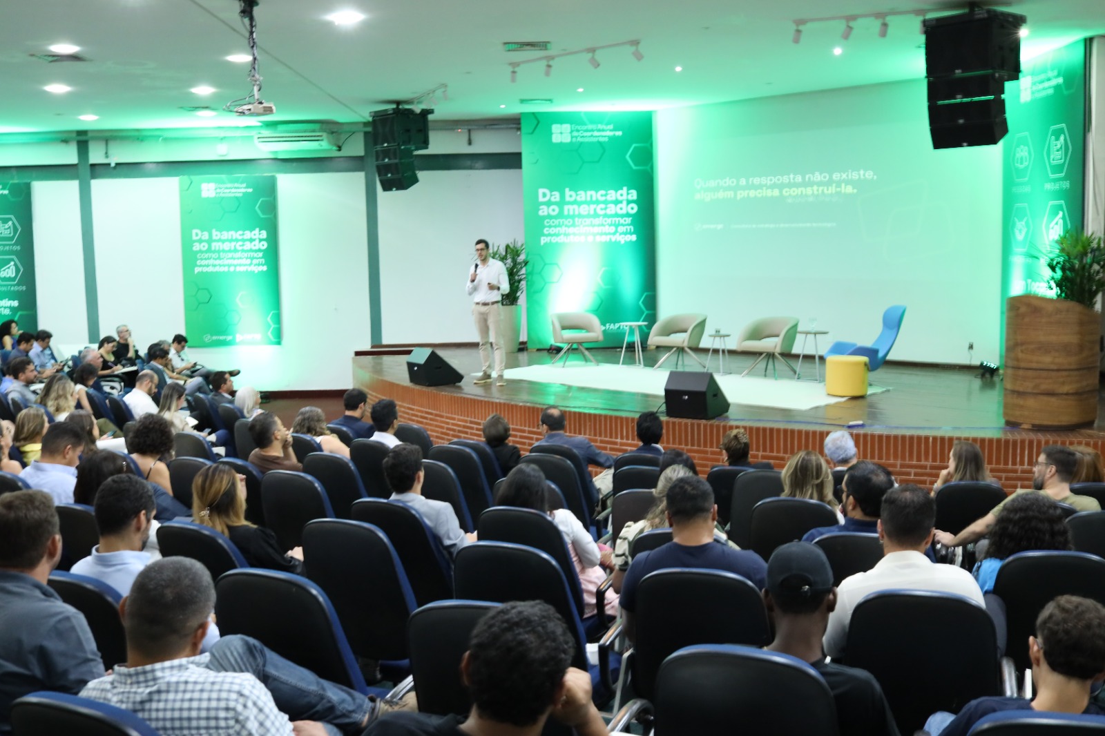 Durante encontro anual, Fapto debate caminhos para transformar pesquisas em produtos e serviços no Tocantins