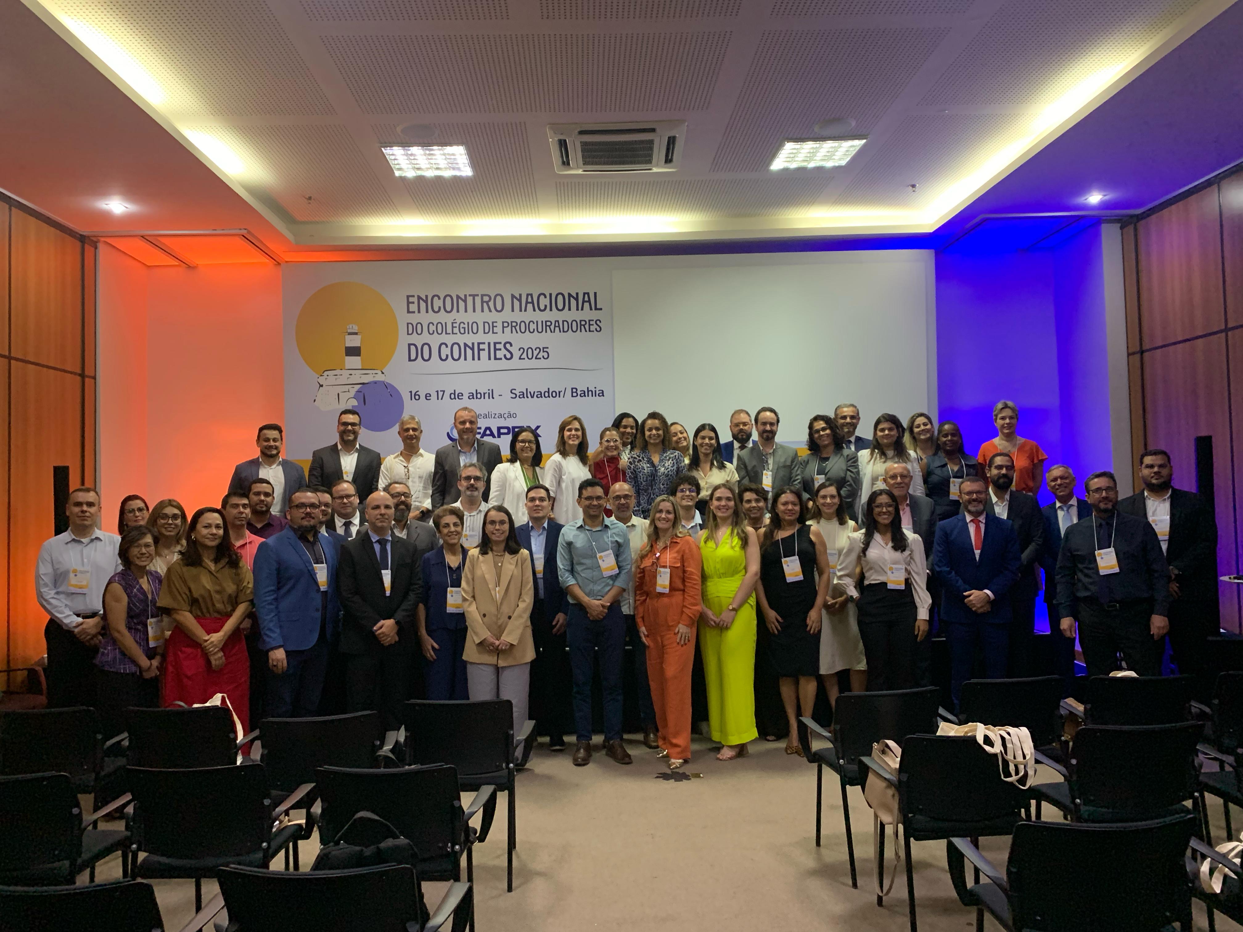 Diretor-geral da Fapto participa de Encontro Nacional do Colégio de Procuradores do Confies
